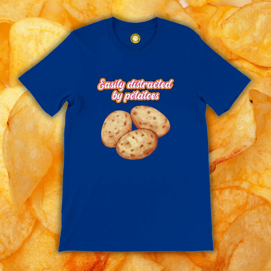 Easily Distracted by Potatoes T-shirt