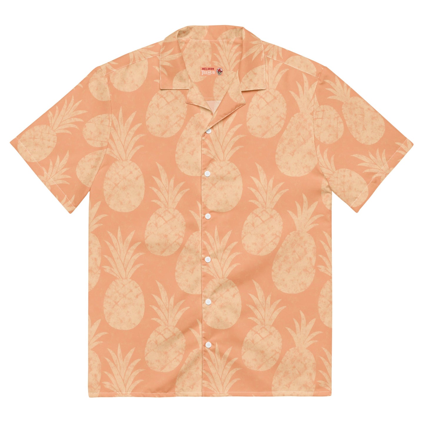 Pineapples Unisex Hawaiian button shirt