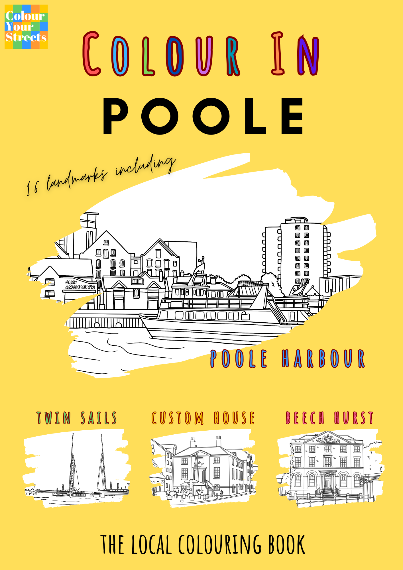 Poole Colouring Book (A4)