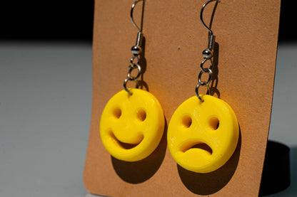 Potato Smiley Earrings