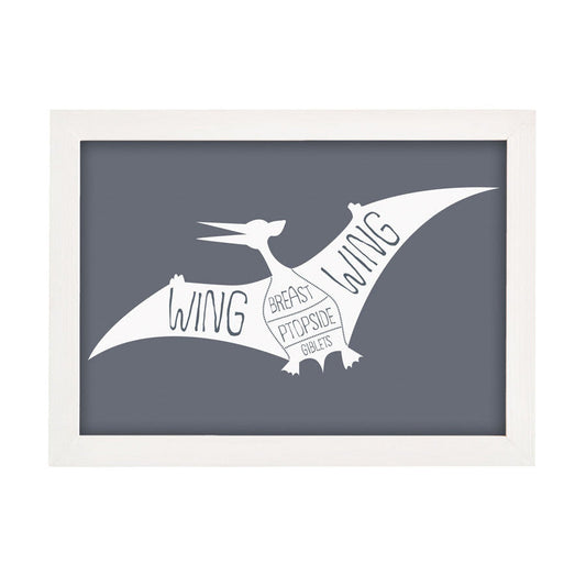 Pterodactyl Butcher's Meat Cuts Print