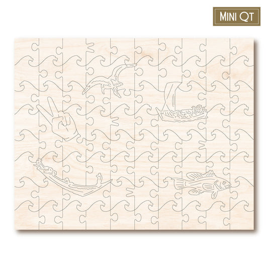 The Great Wave MINI QT