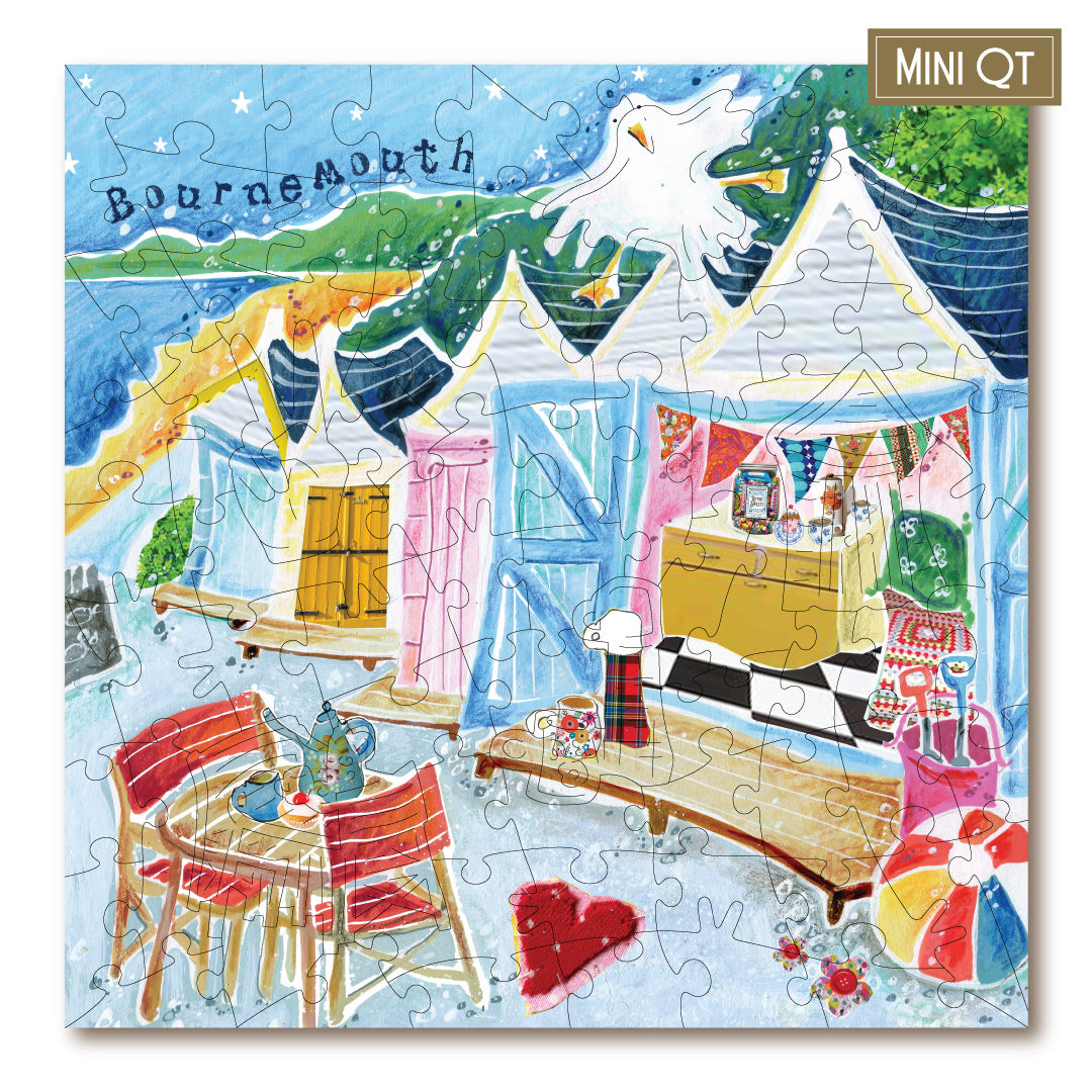 Bournemouth Beach Huts MINI QT