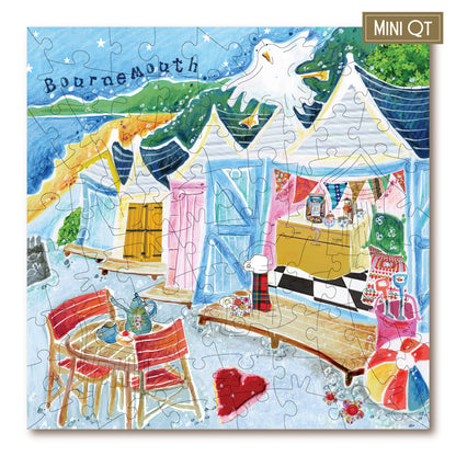 Bournemouth Beach Huts MINI QT