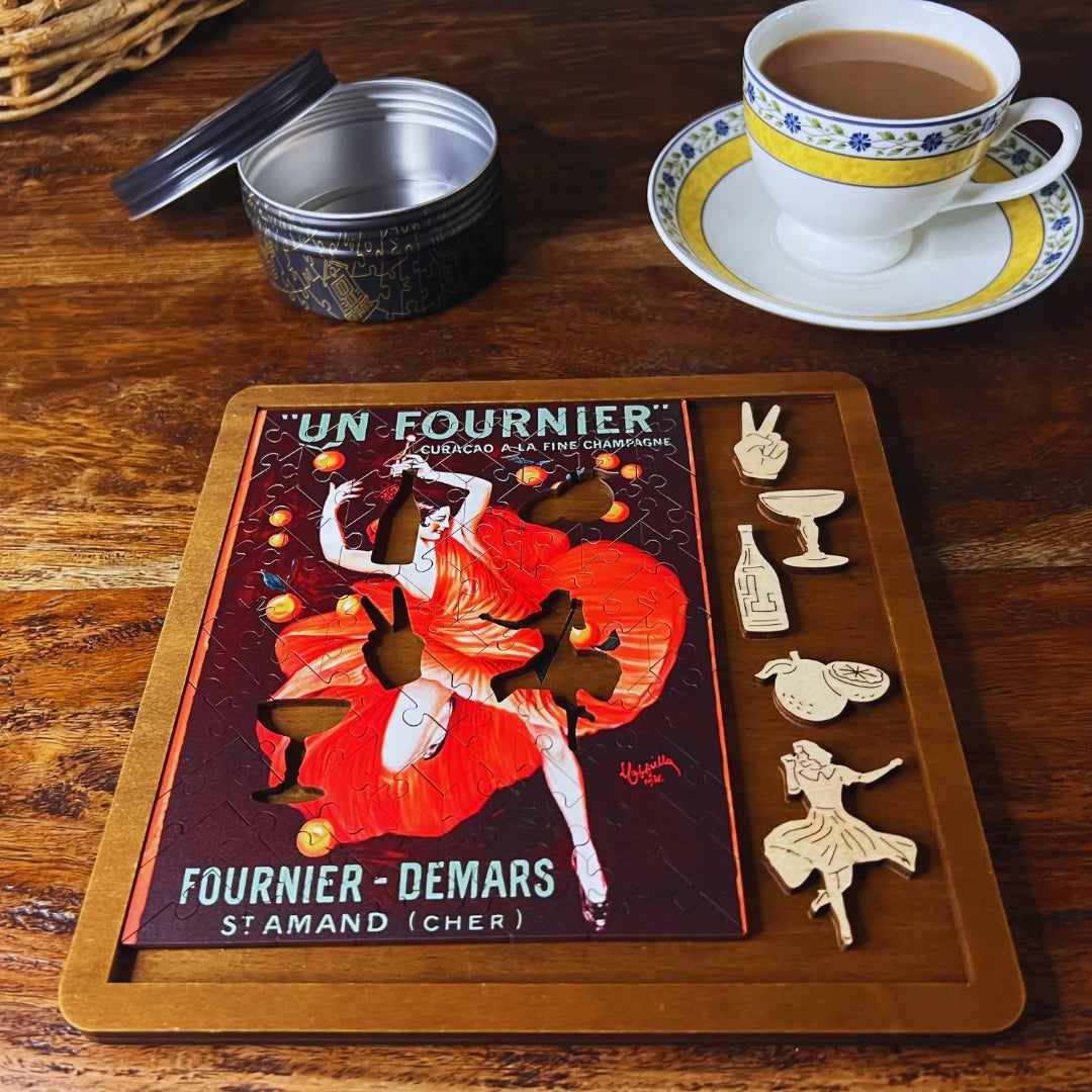 Vintage Poster - Un Fournier MINI QT