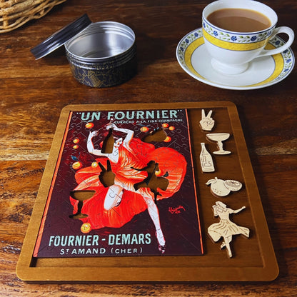 Vintage Poster - Un Fournier MINI QT
