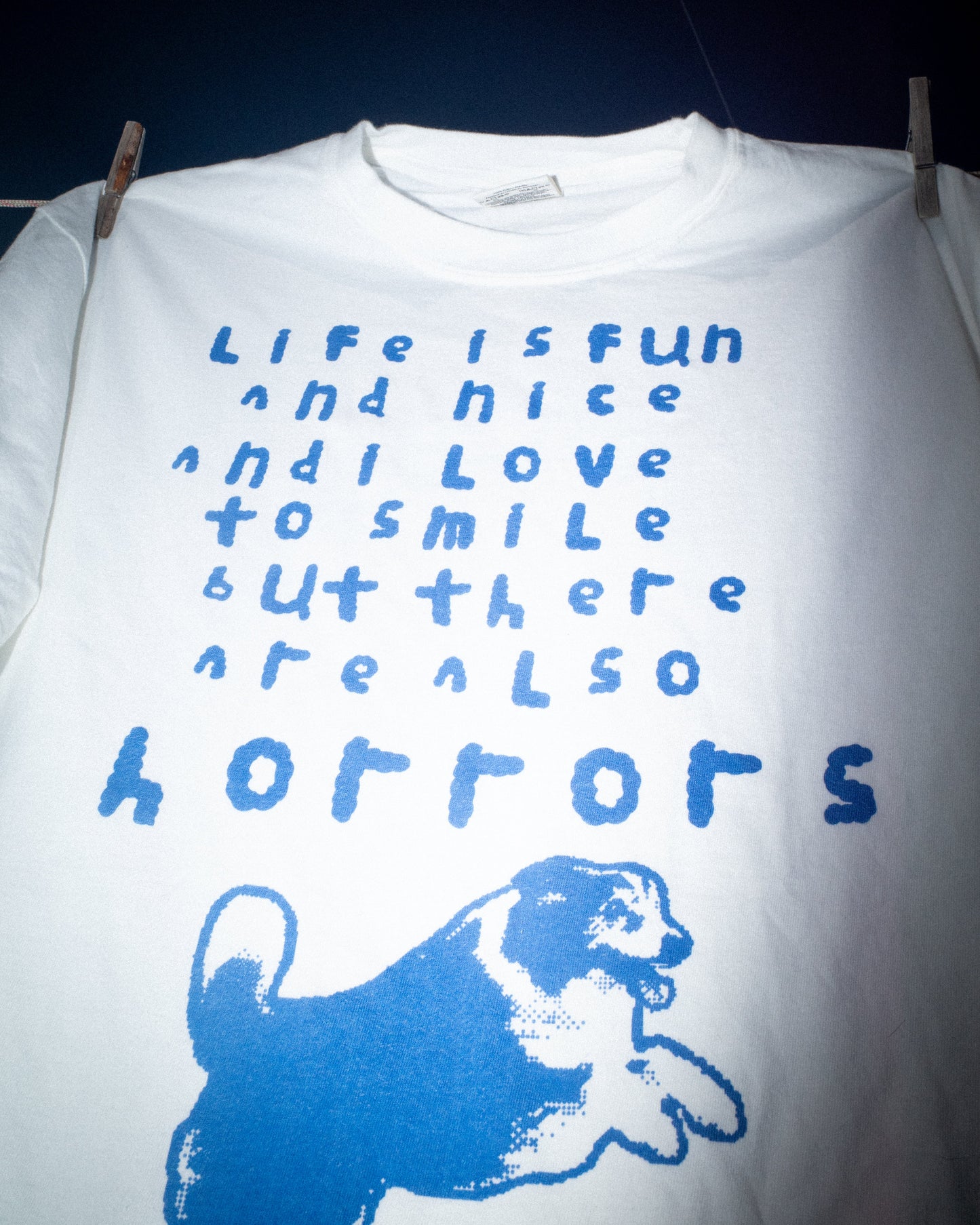 life is fun and nice and i love to smile - t-shirt