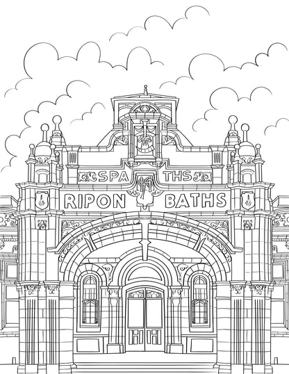 Ripon Colouring Book (A4)