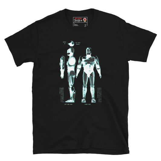 Robocop Schematic (Distressed)T-Shirt