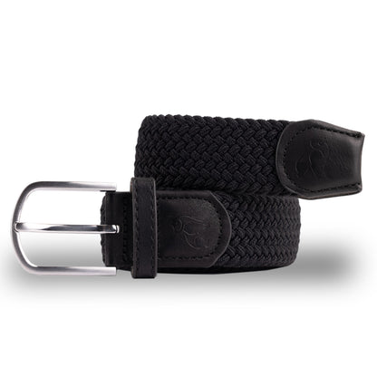 Woven Belt - Jet Black