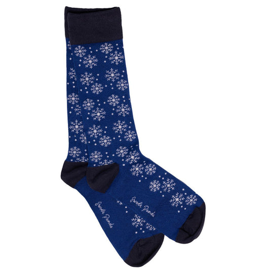 Snowflake Bamboo Socks
