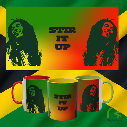 Bob Marley Mug: Stir it Up