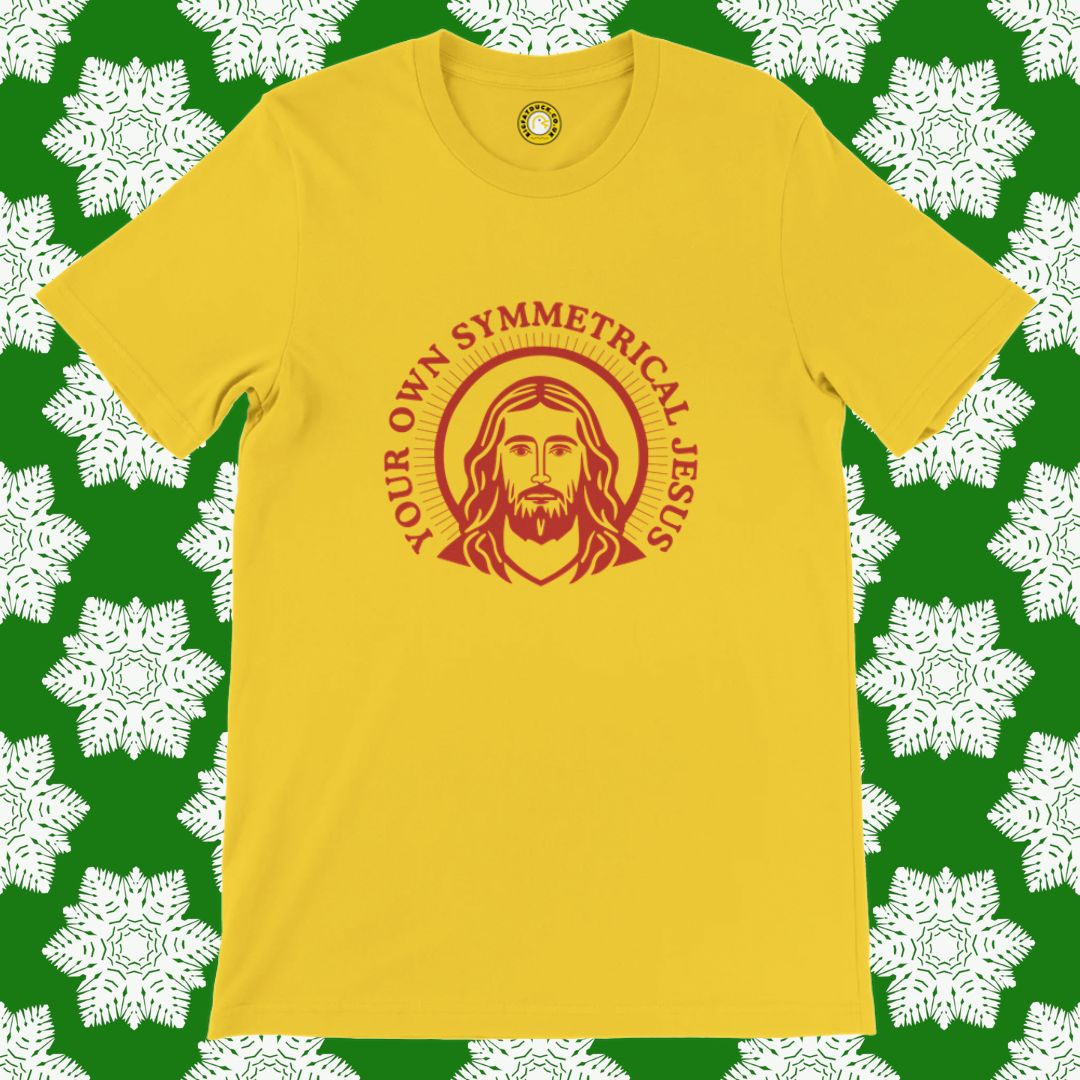 Your Own Symmetrical Jesus Christmas T-shirt
