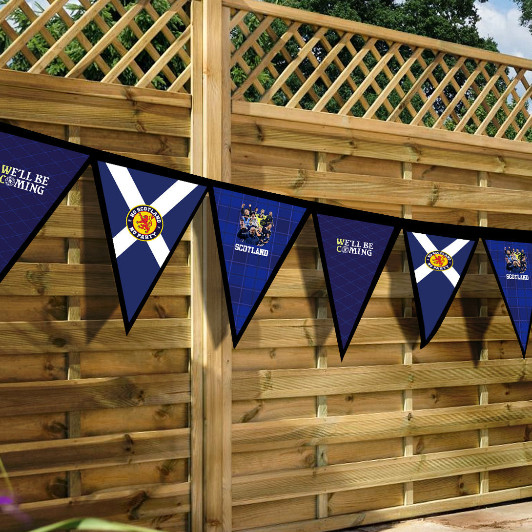 Scotland - WC26 - 3m Fabric Bunting