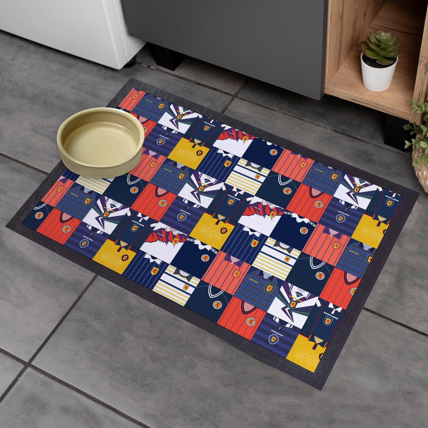 Scotland Kit Montage - WC26 - Door Mat - 60cm x 40cm