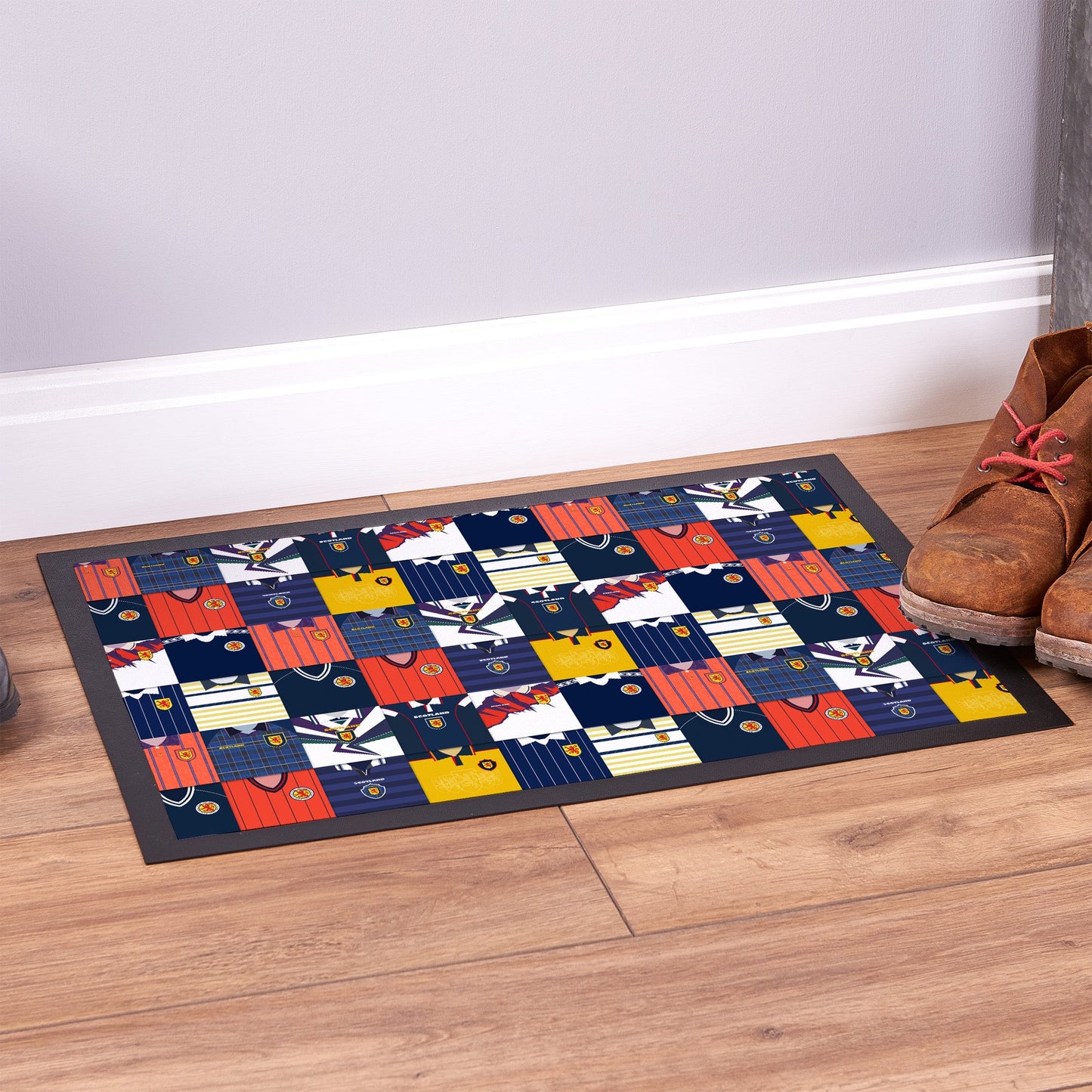 Scotland Kit Montage - WC26 - Door Mat - 60cm x 40cm