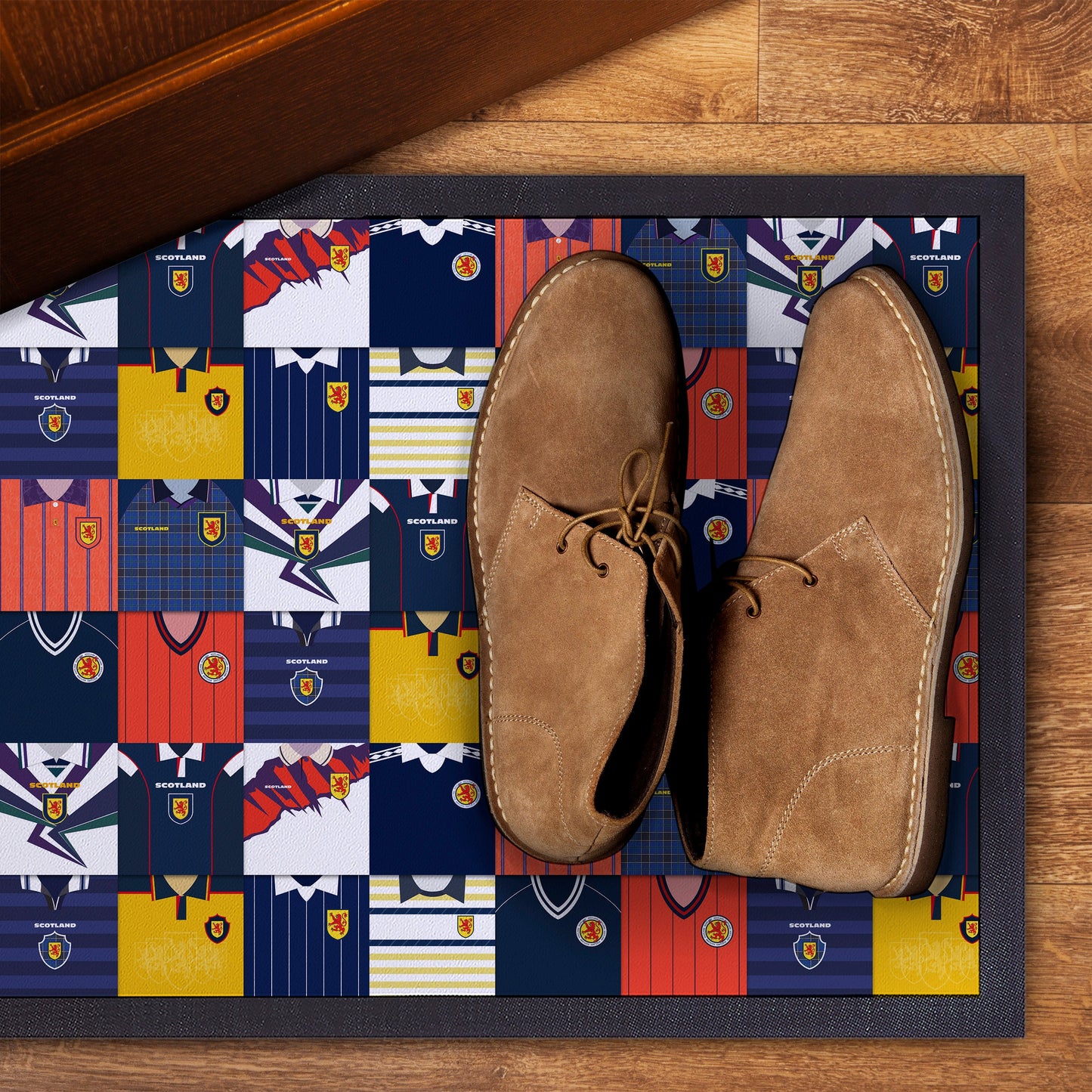Scotland Kit Montage - WC26 - Door Mat - 60cm x 40cm