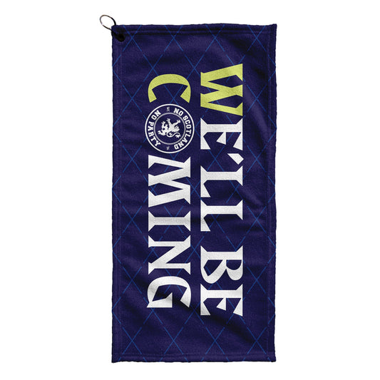 We'll Be Coming - Scotland WC26 - Golf Towel