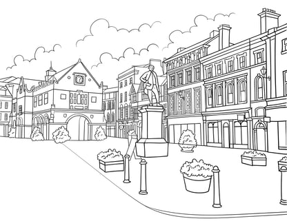 Shrewsbury Colouring Book (A4)