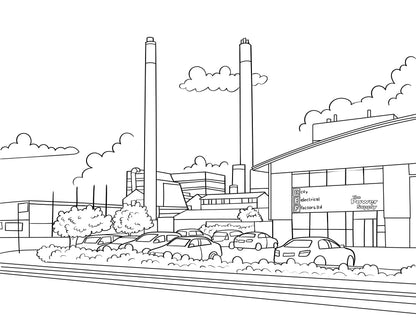 Slough Colouring Book (A4)