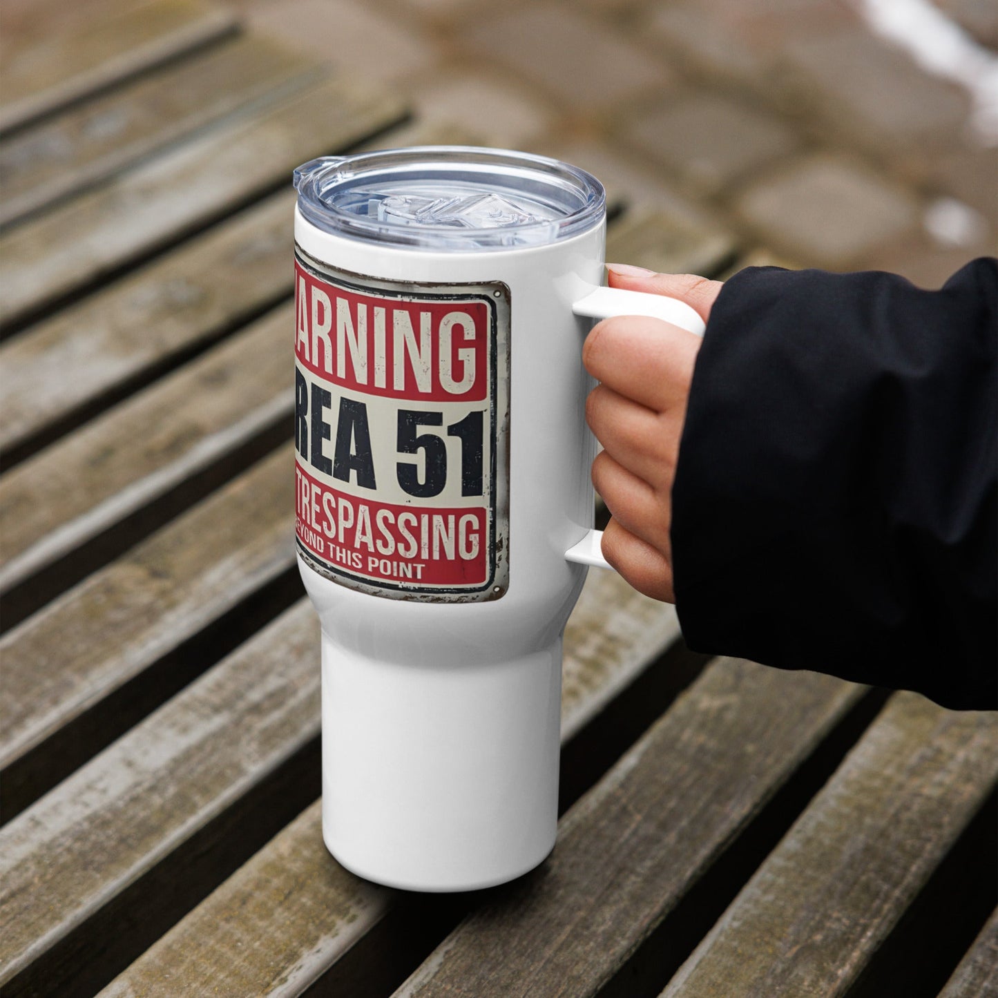 Area 51 Travel mug, Thermal Mug with  Handle