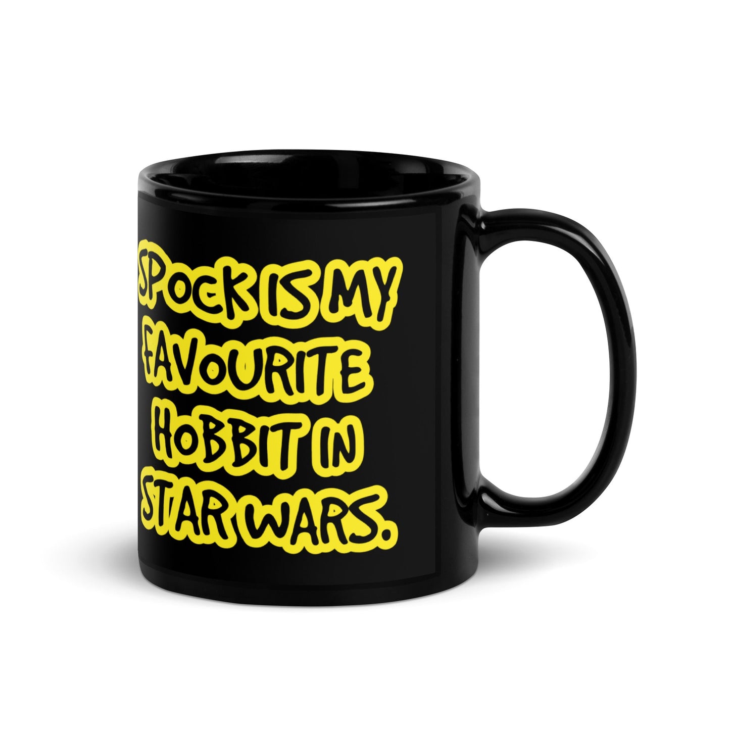 Star Trek Black Coffee Mug