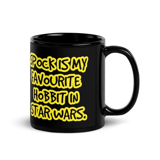 Star Trek Black Coffee Mug