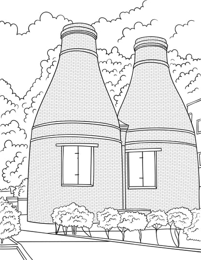 Stoke On Trent Colouring Book (A4)