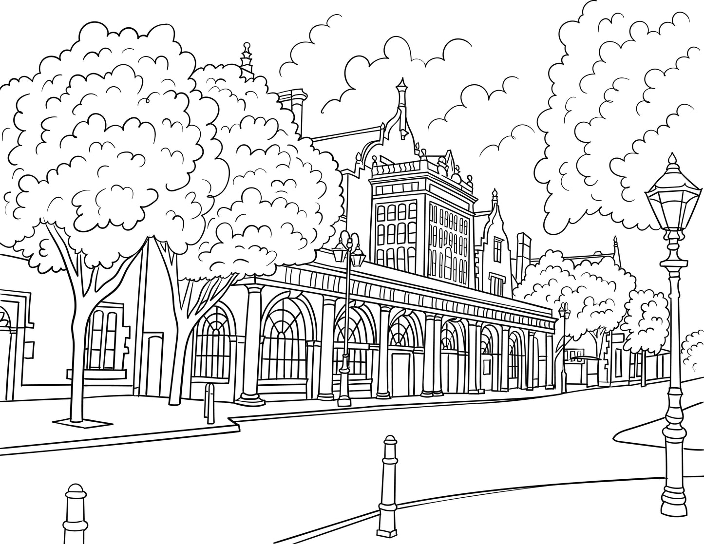 Stoke On Trent Colouring Book (A4)