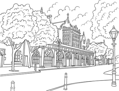 Stoke On Trent Colouring Book (A4)