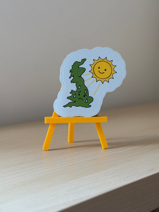 It’s Hot Innit Sticker | Not Made For This