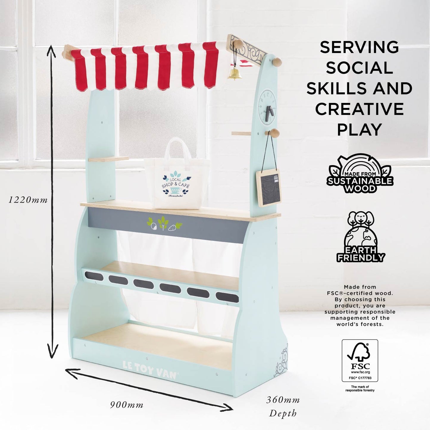 Shop & Café Market Stand