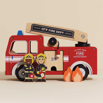 Toy Fire Engine & Characters