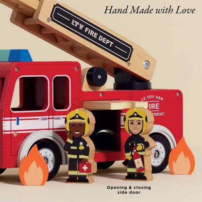 Toy Fire Engine & Characters