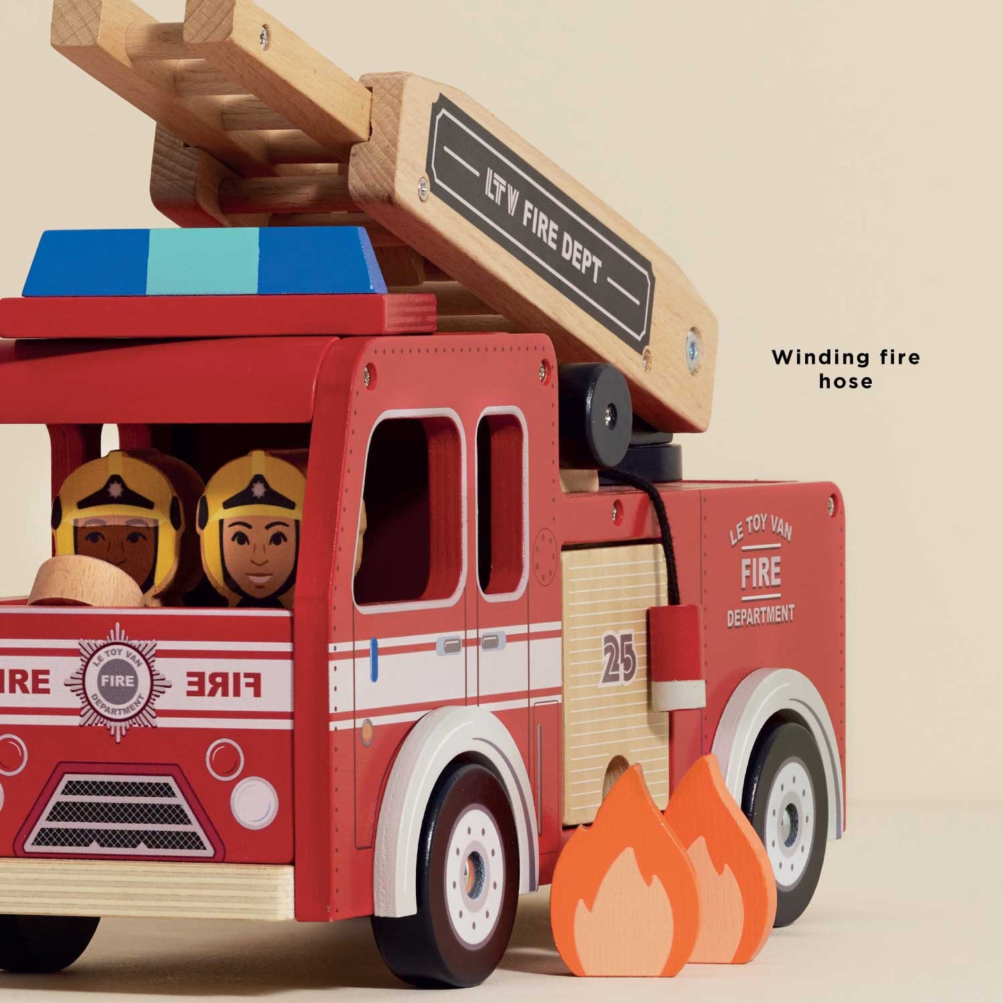 Toy Fire Engine & Characters