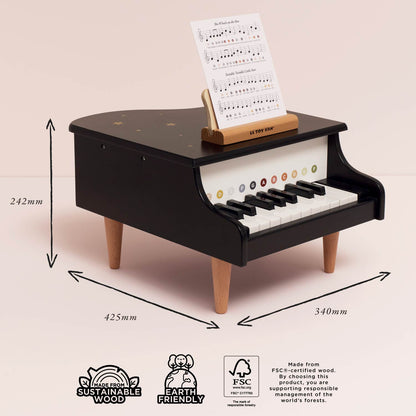 Wooden Grand Piano Toy