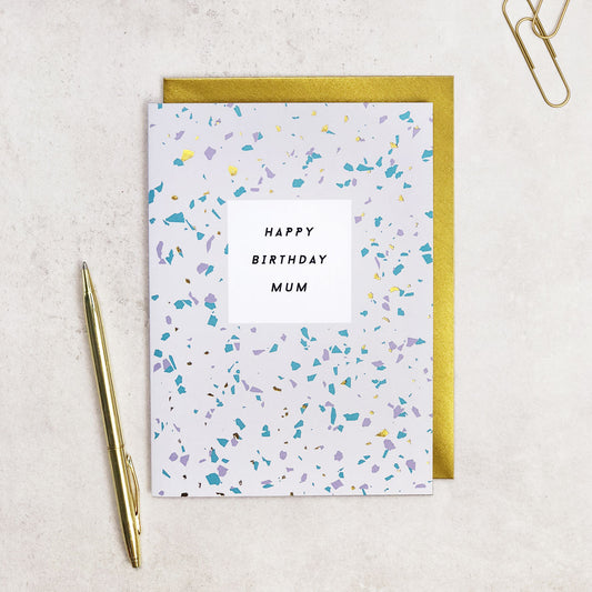 Happy Birthday Mum Card