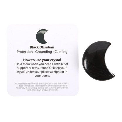 Gothic Gifts The Darkest Nights Obsidian Moon In A Bag