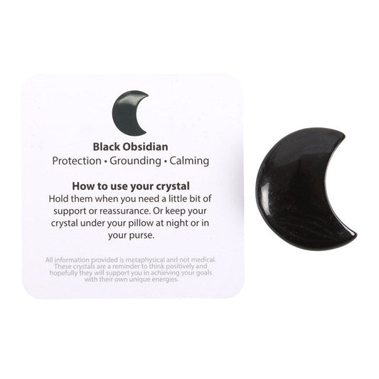 Gothic Gifts The Darkest Nights Obsidian Moon In A Bag