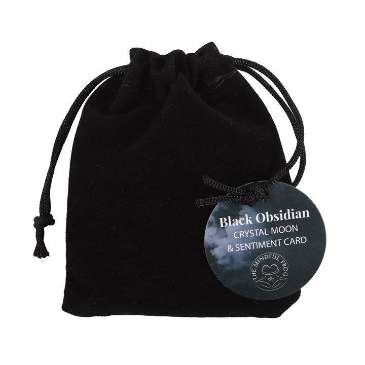 Gothic Gifts The Darkest Nights Obsidian Moon In A Bag