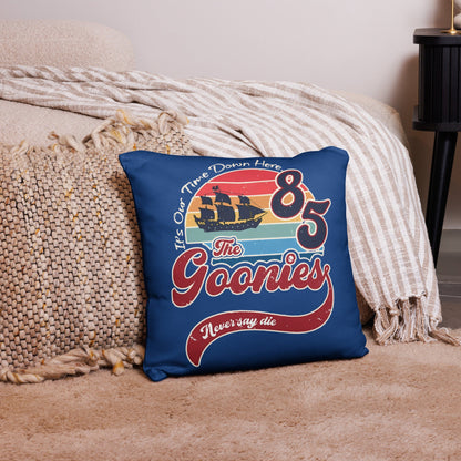 The Goonies 85 Throw Pillow