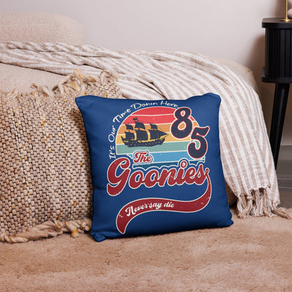 The Goonies 85 Throw Pillow