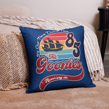 The Goonies 85 Throw Pillow