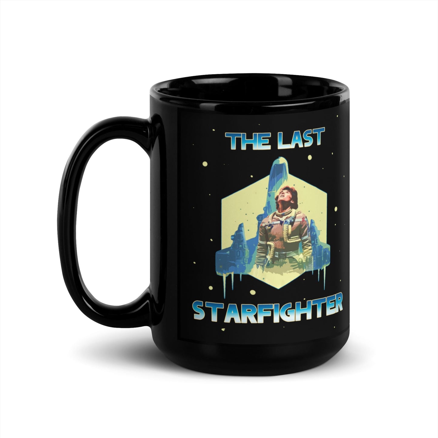 The Last Starfighter Black Glossy Mug