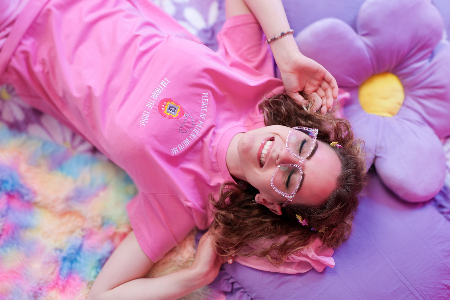 I'm From The 1900's Tamagotchi embroidered t-shirt