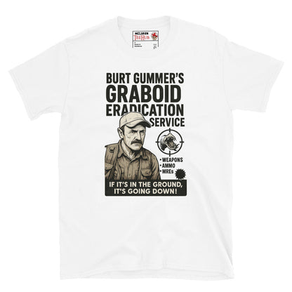 Tremors "Burt Gummer Graboid Eradication" T-Shirt