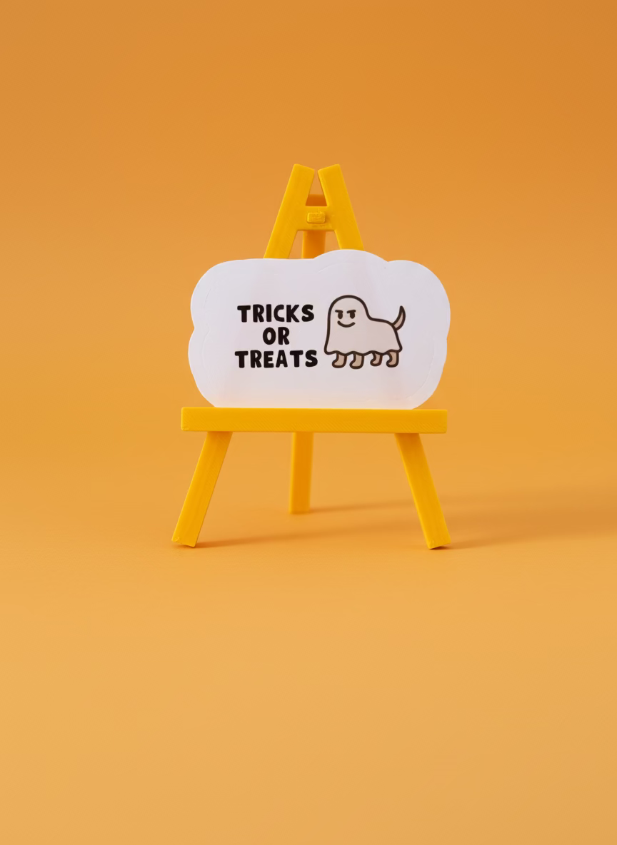 Trick or Treats Sticker | Not Made For This
