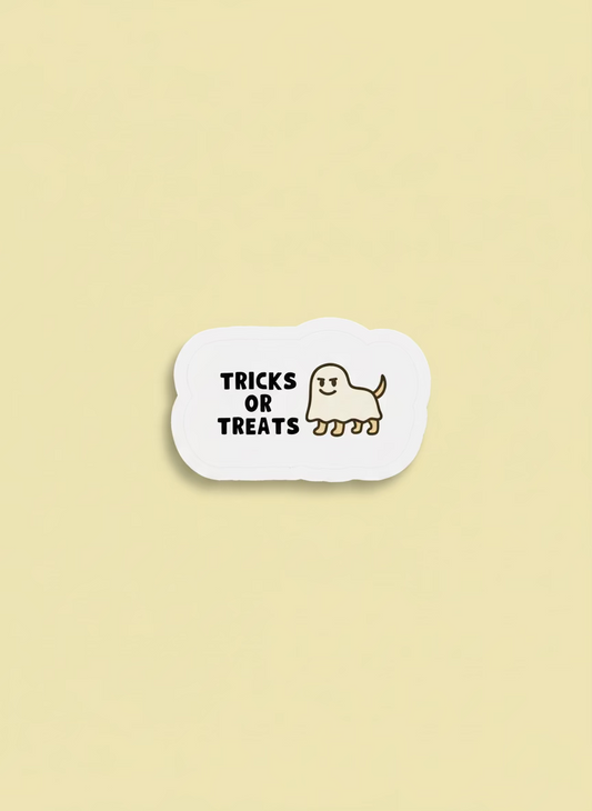 Trick or Treats Sticker | Not Made For This