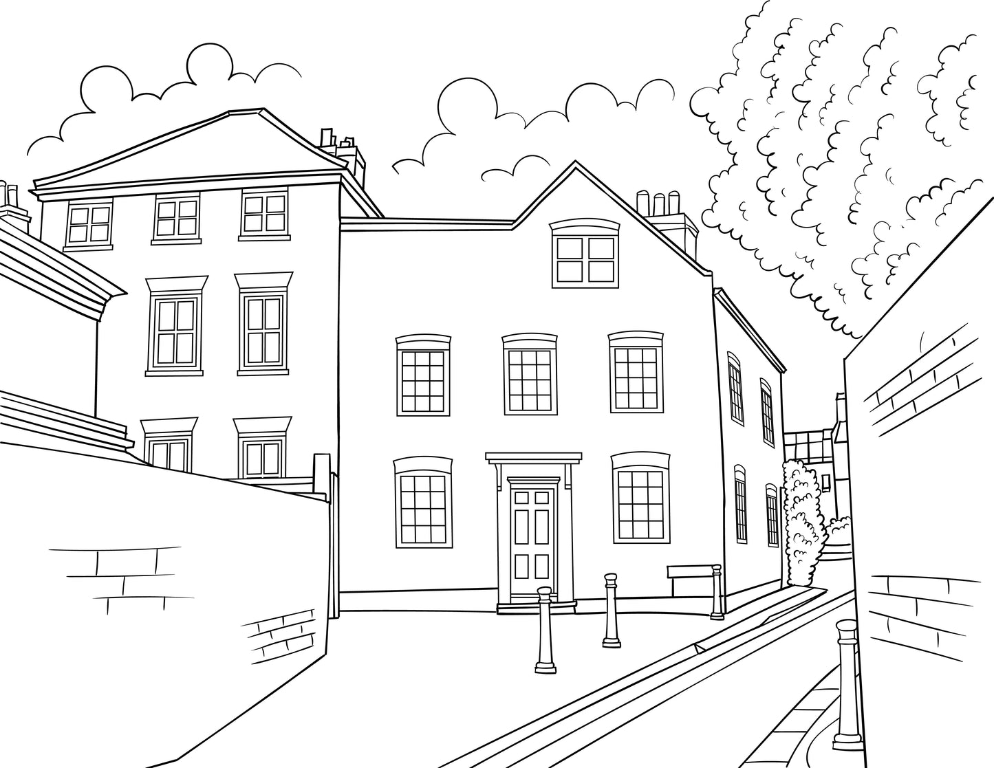 Twickenham Colouring Book (A4)