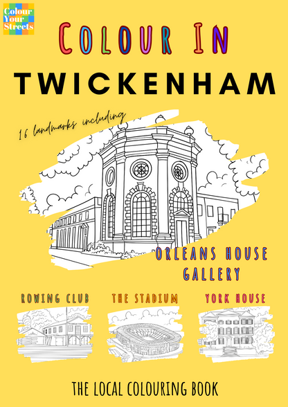 Twickenham Colouring Book (A4)